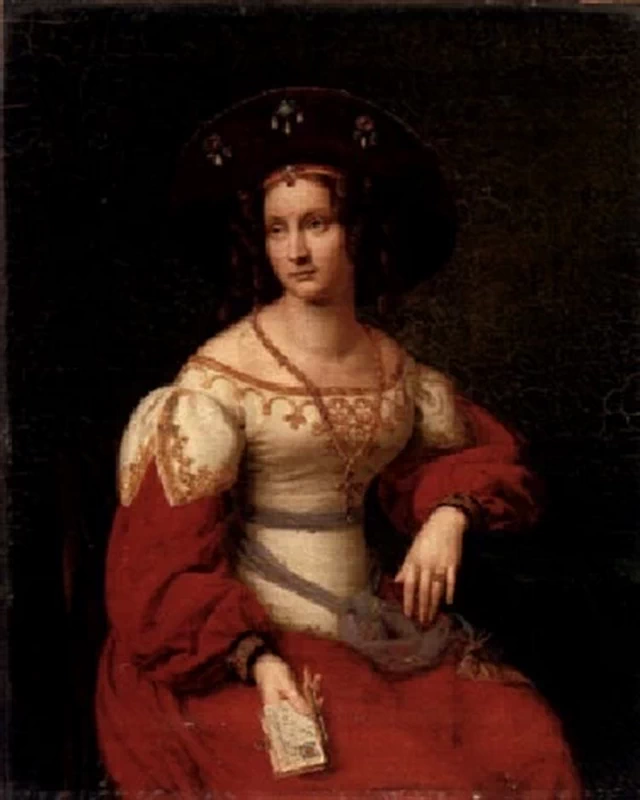 Ritratto della cognata di Friedrich Wilhelm von Schadow, Johanna von Sydow, nata Groschke